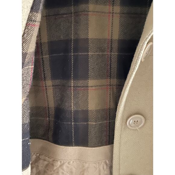 Charles Klein Camel Hair Wool Coat Jacket Size 16 Classic Tailored Outerwear - Picture 8 of 10